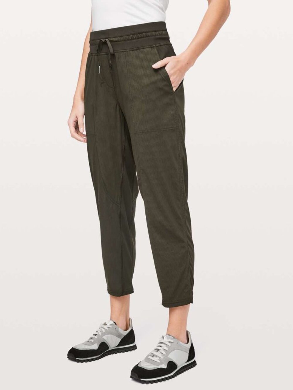 Lululemon Women's Dance Studio Crop - Dark Olive